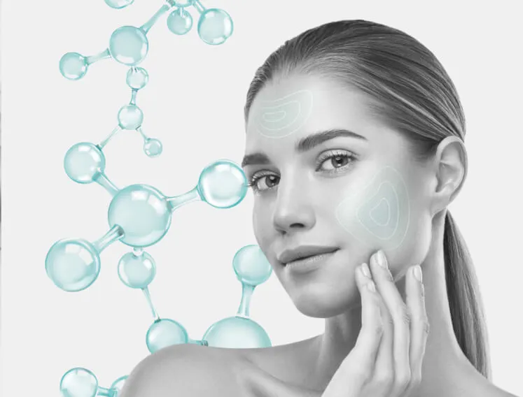 Detal zabiegu Bloomea w salonie Cosmetics Park