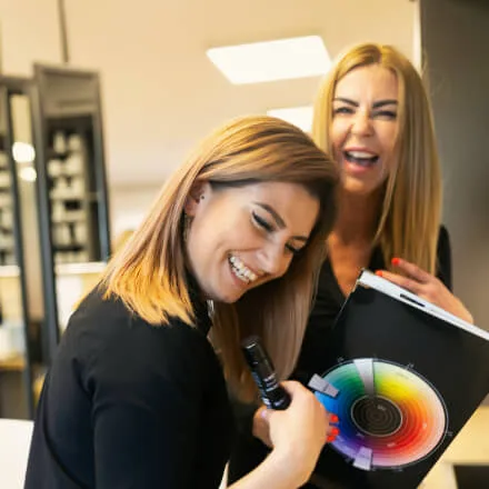 Koloryzacja włosów w salonie Cosmetics Park w Rybniku